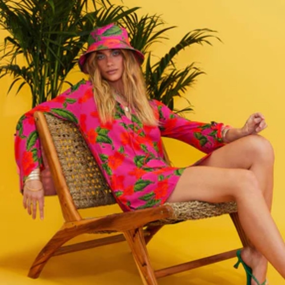 {Beach Riot} Brand New Luana Kaftan - Picture 6 of 14